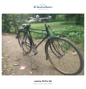 Bicycle for Sale Black color, thick tiresAll ok, running