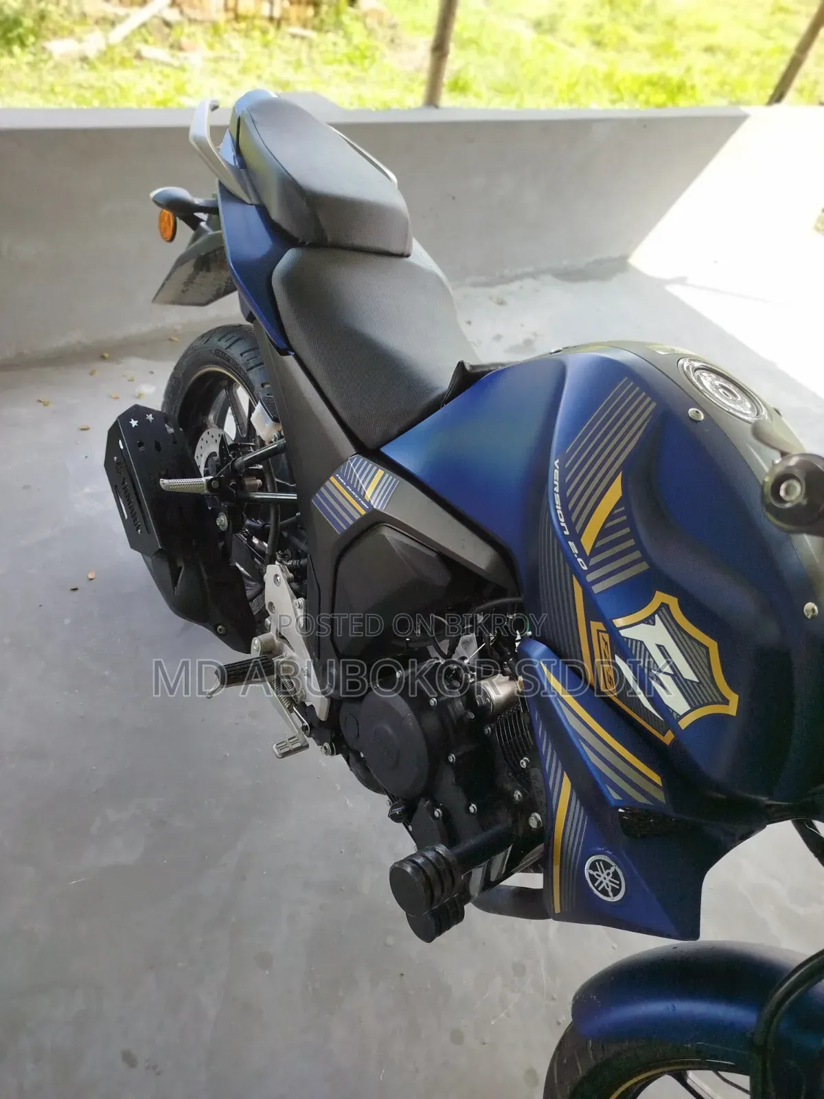 Yamaha FZS V2 2026 Blue