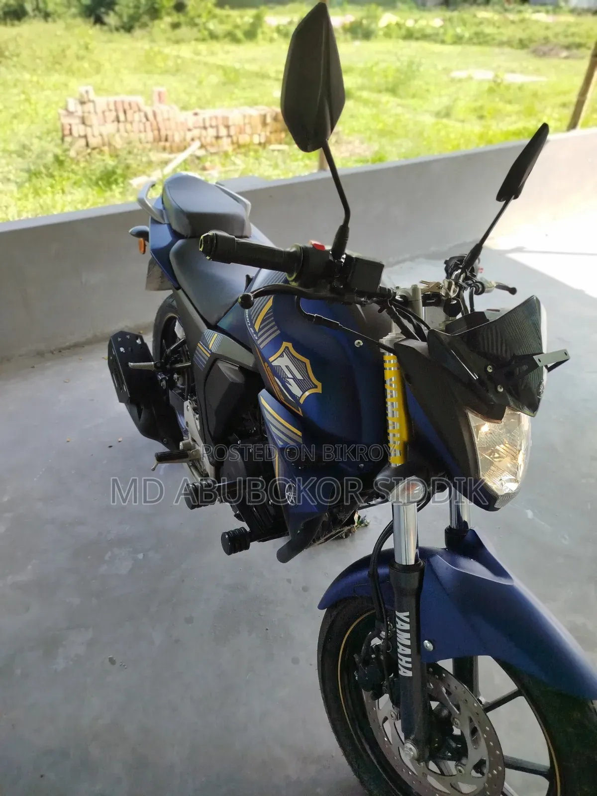 Yamaha FZS V2 2026 Blue
