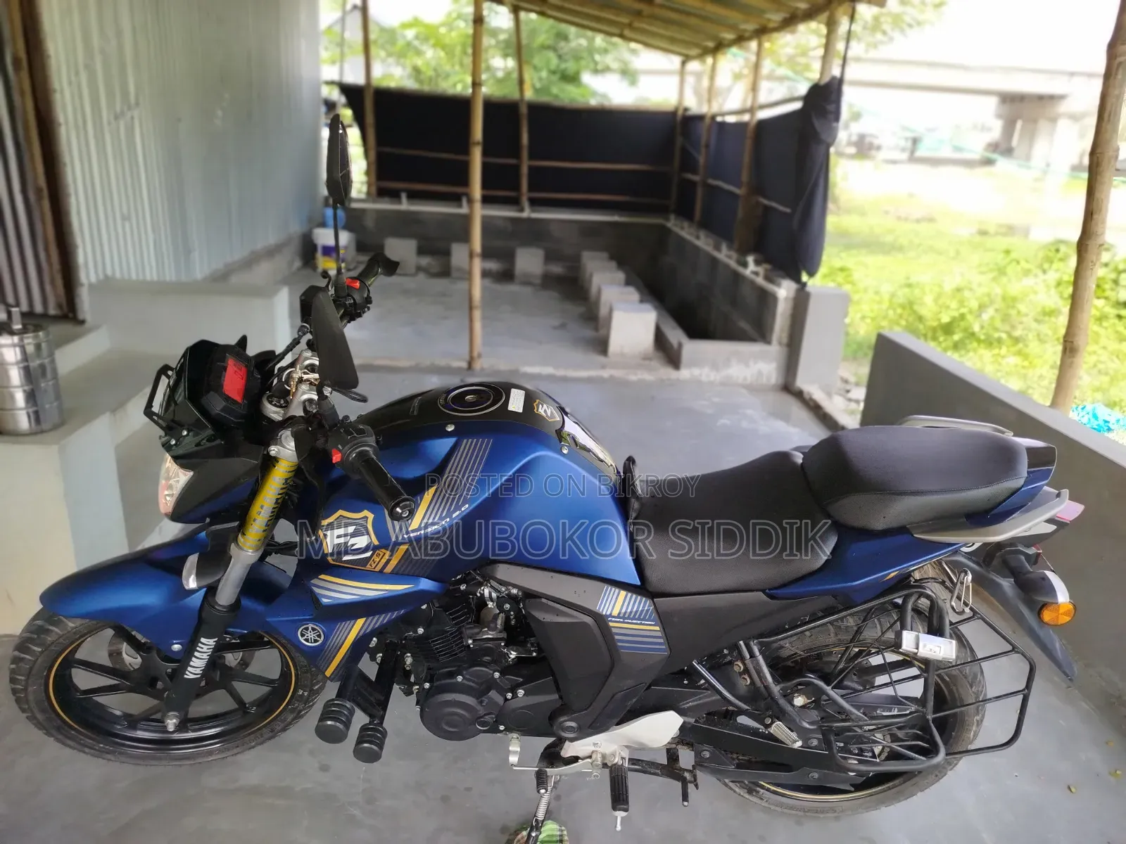 Yamaha FZS V2 2026 Blue