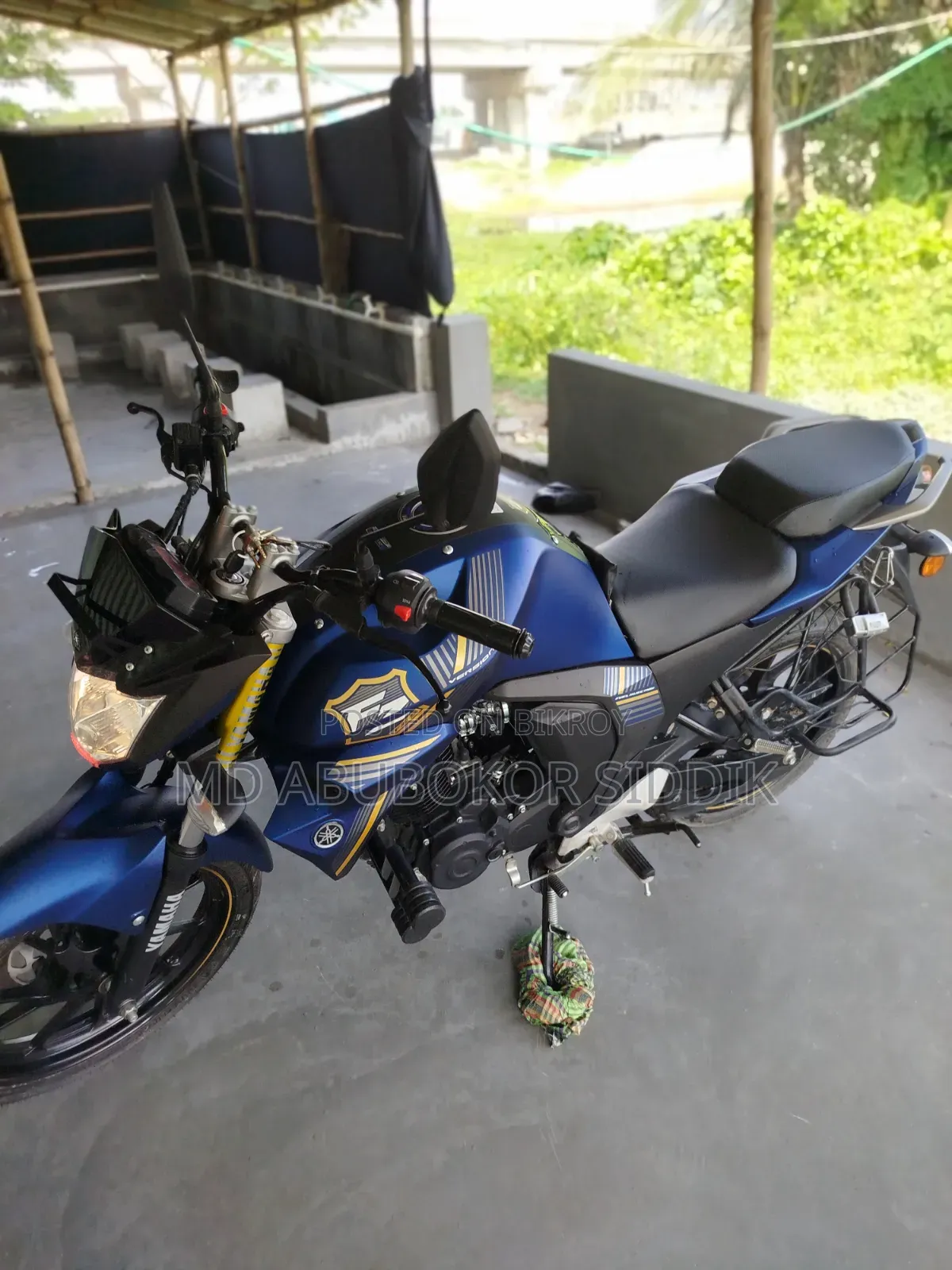 Yamaha FZS V2 2026 Blue
