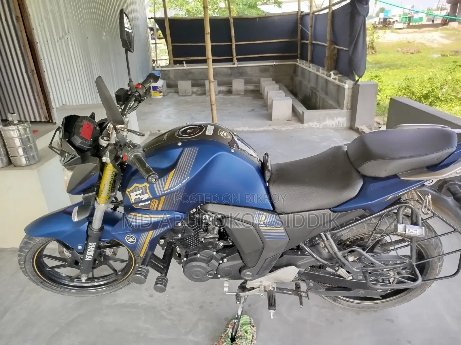 Yamaha FZS V2 2026 Blue