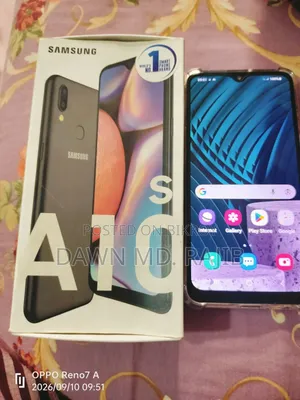 স্যামসাং গ্যালাক্সি এ১০এস ৩২ জিবি ব্ল্যাক