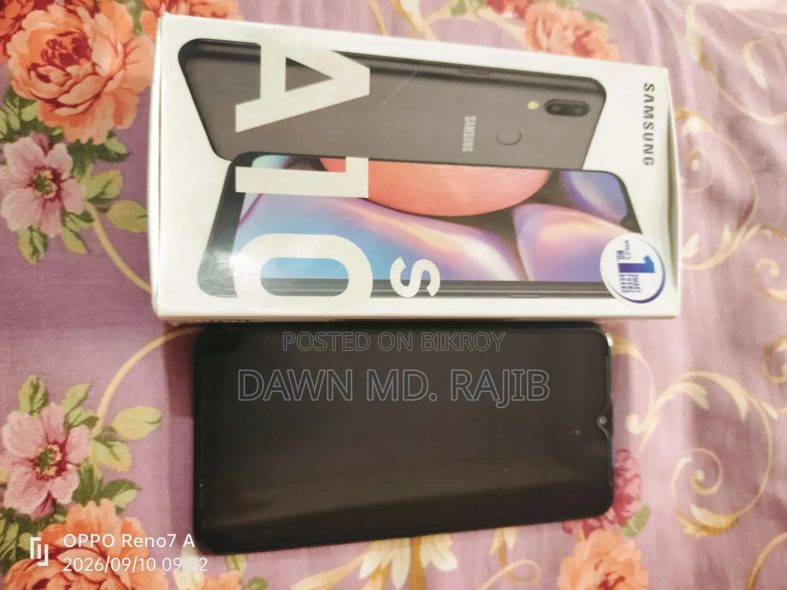 স্যামসাং গ্যালাক্সি এ১০এস ৩২ জিবি ব্ল্যাক
