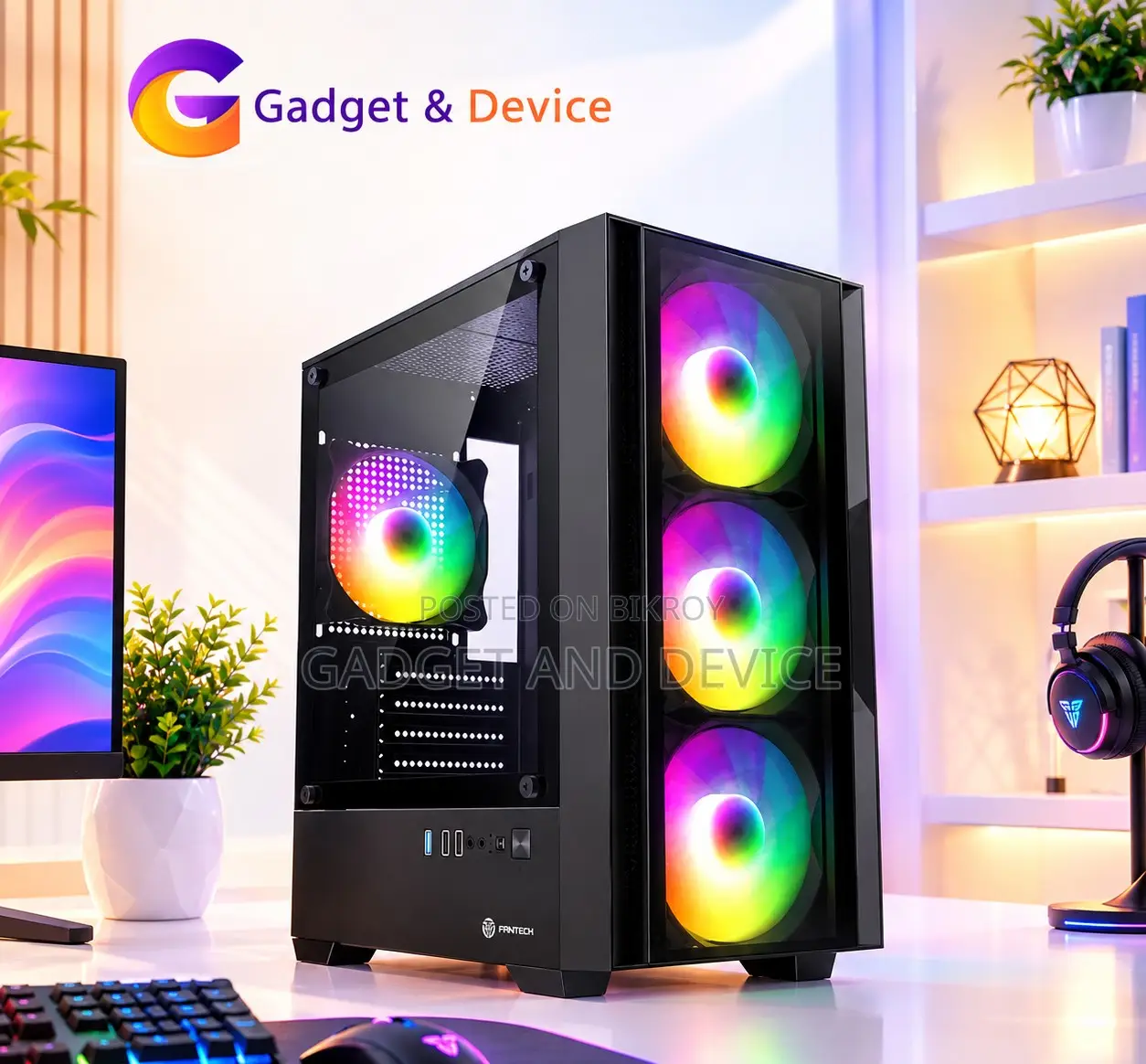 New Desktop Computer 8GB Intel Core I5 HDD+SSD 500GB