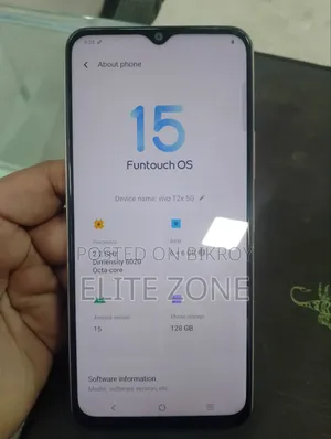 Vivo T2x ১২৮ জিবি গোল্ড