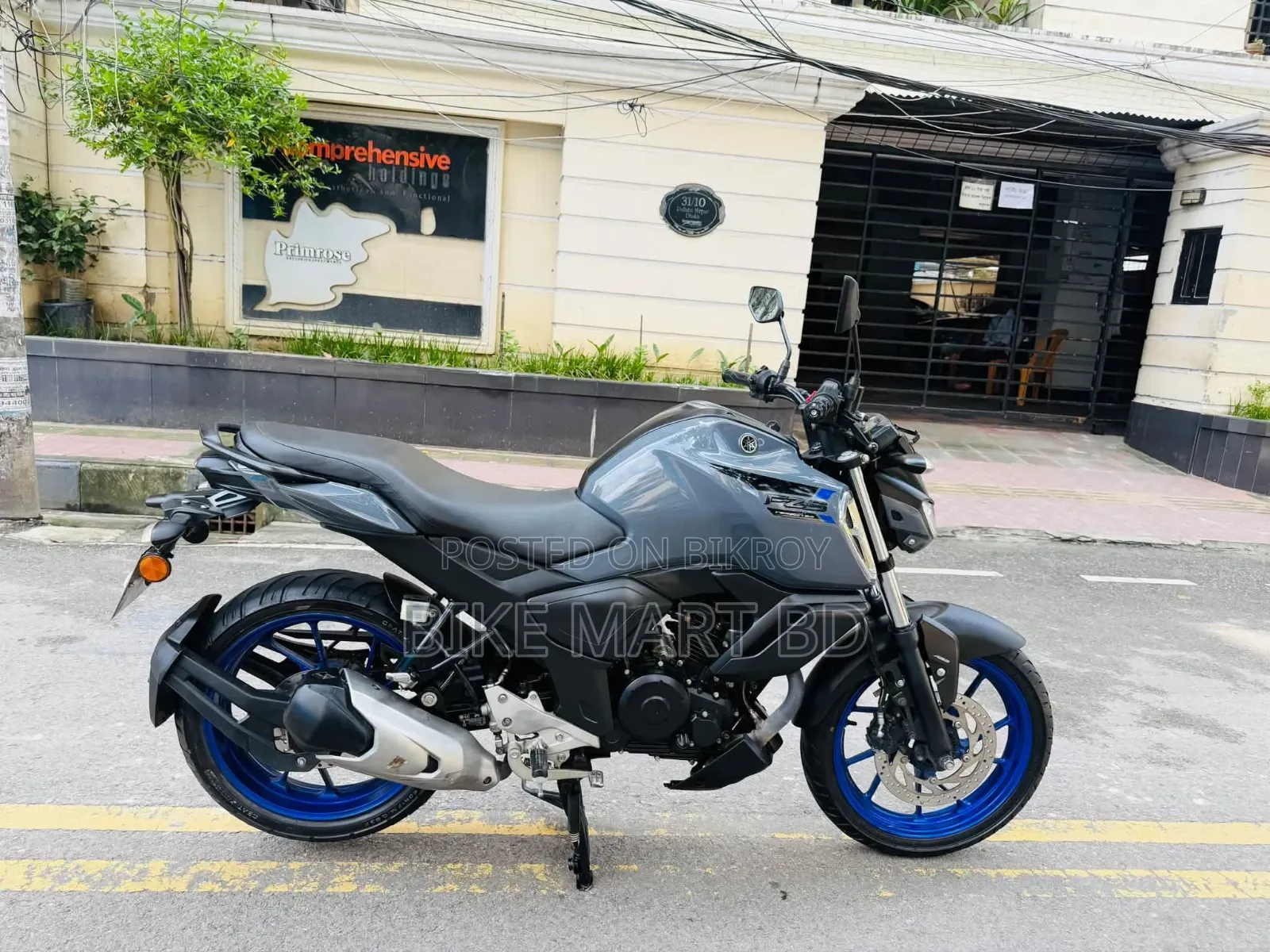 Yamaha FZS V3 2024 Gray