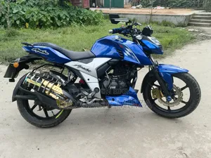 TVS Apache 160 4V 2022 Green