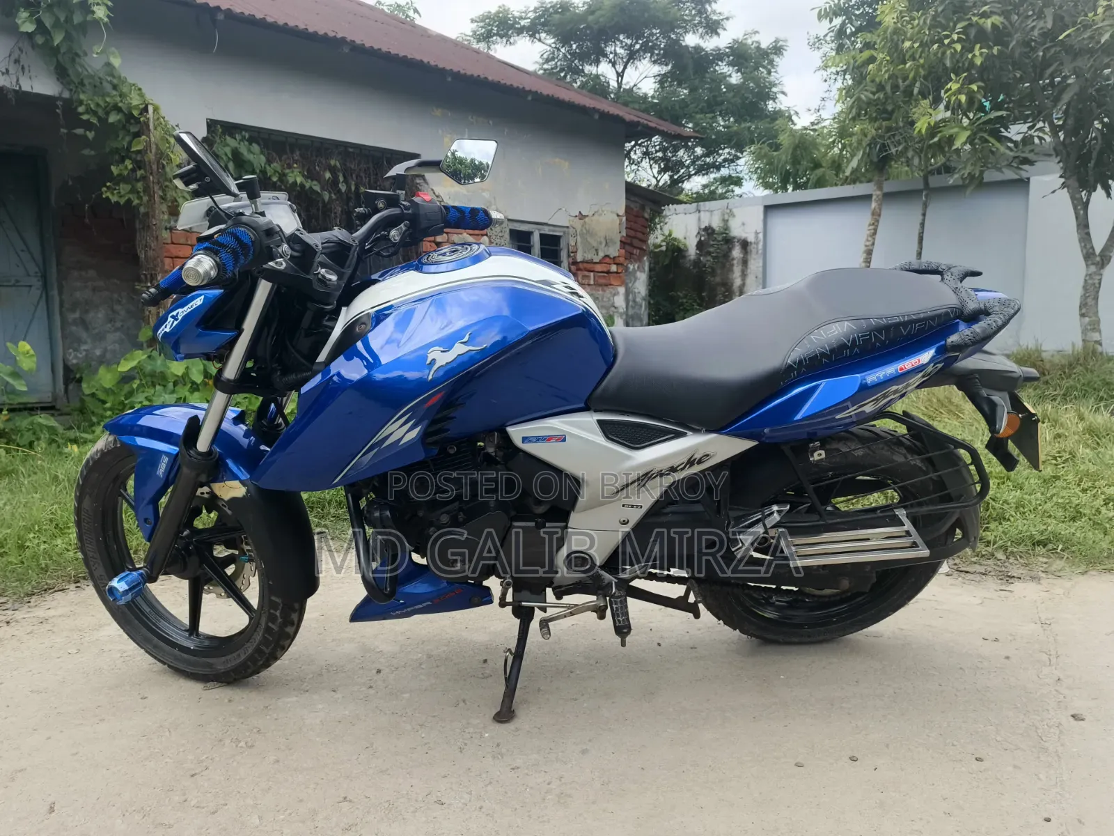 TVS Apache 160 4V 2022 Green