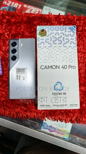 Tecno Camon 40 Pro 4G 256 GB Black