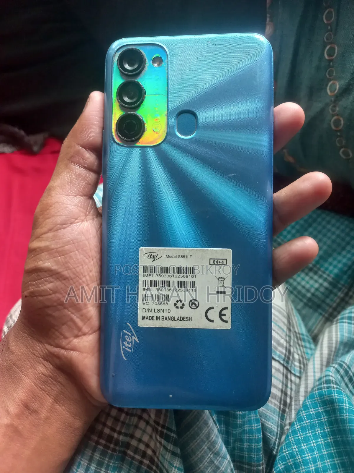 Itel 64 GB Blue