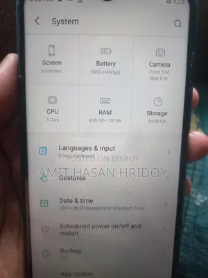 Itel 64 GB Blue