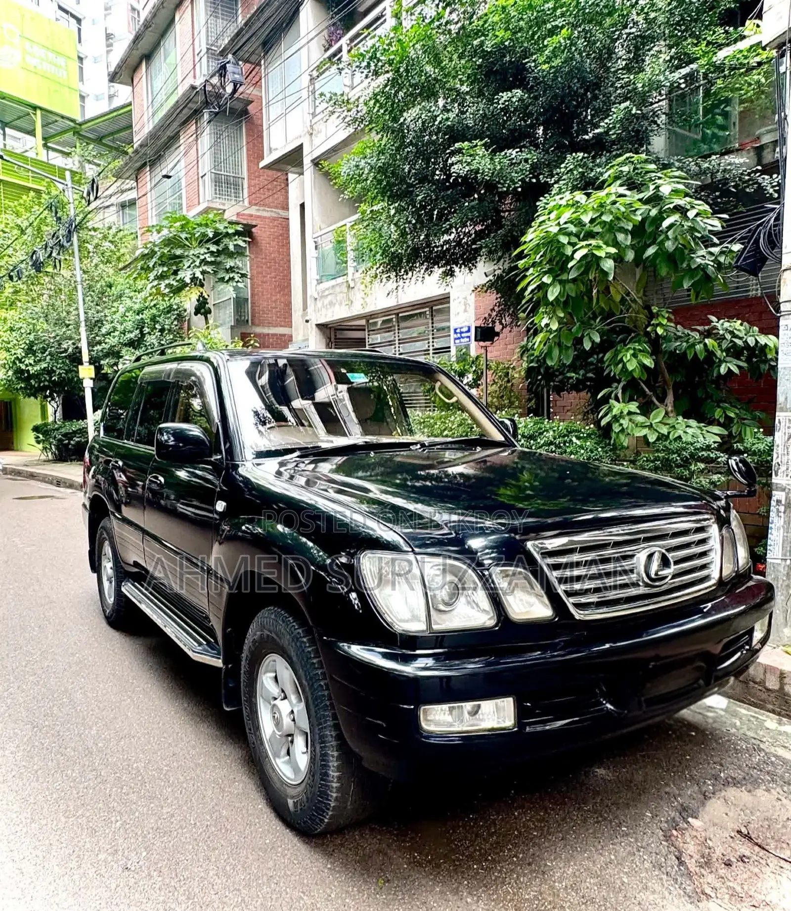 Toyota Land Cruiser Cygnus 4.7 1998 Black