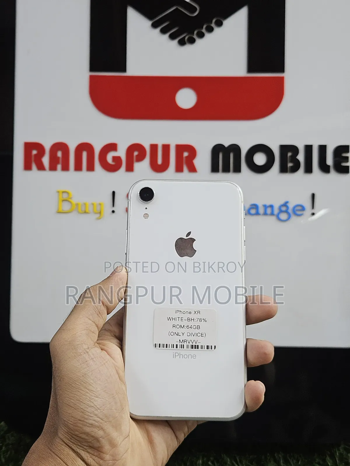 Apple iPhone XR 64 GB White
