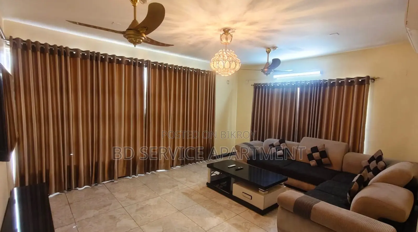 Furnished 4-Bedroom Apartment in Spacious 4-Bedroom for rent
