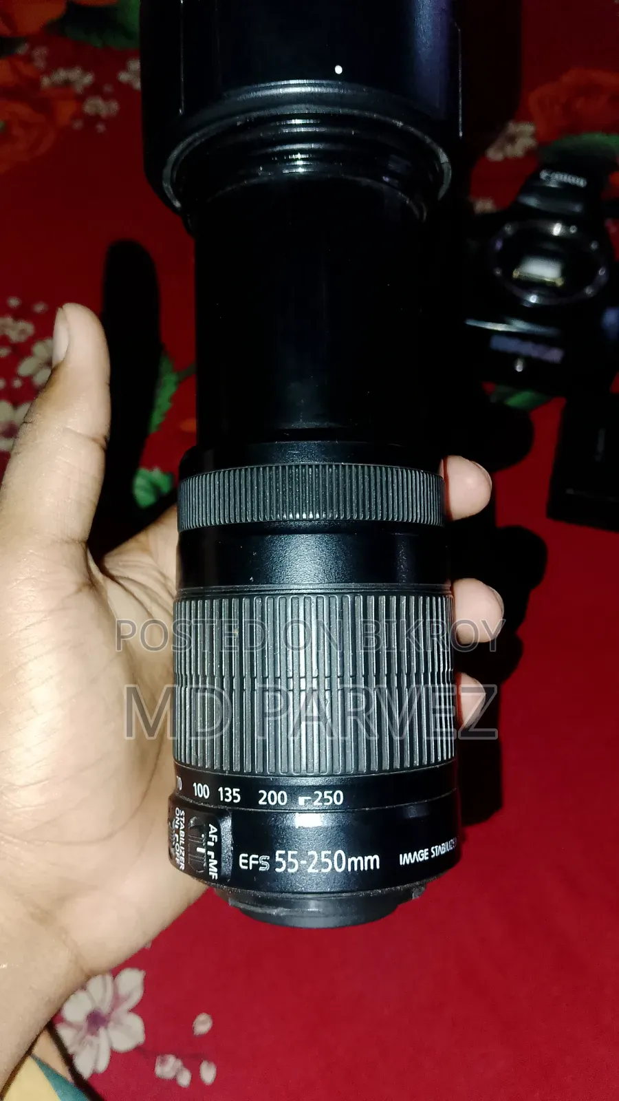 ক্যানন ১৩০০ডি ৫৫ - ২৫০ জুম লেন্স সহ