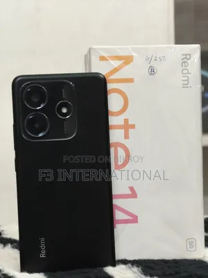 Xiaomi Redmi Note 14 5G 256 GB Black