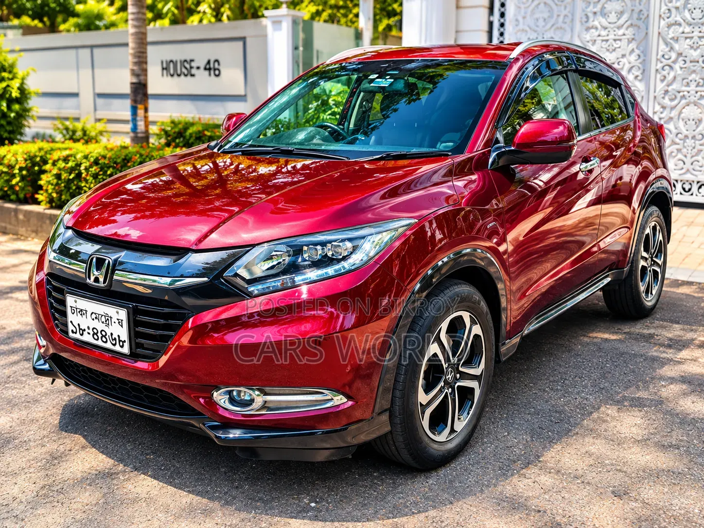 Honda Vezel 2014 Red