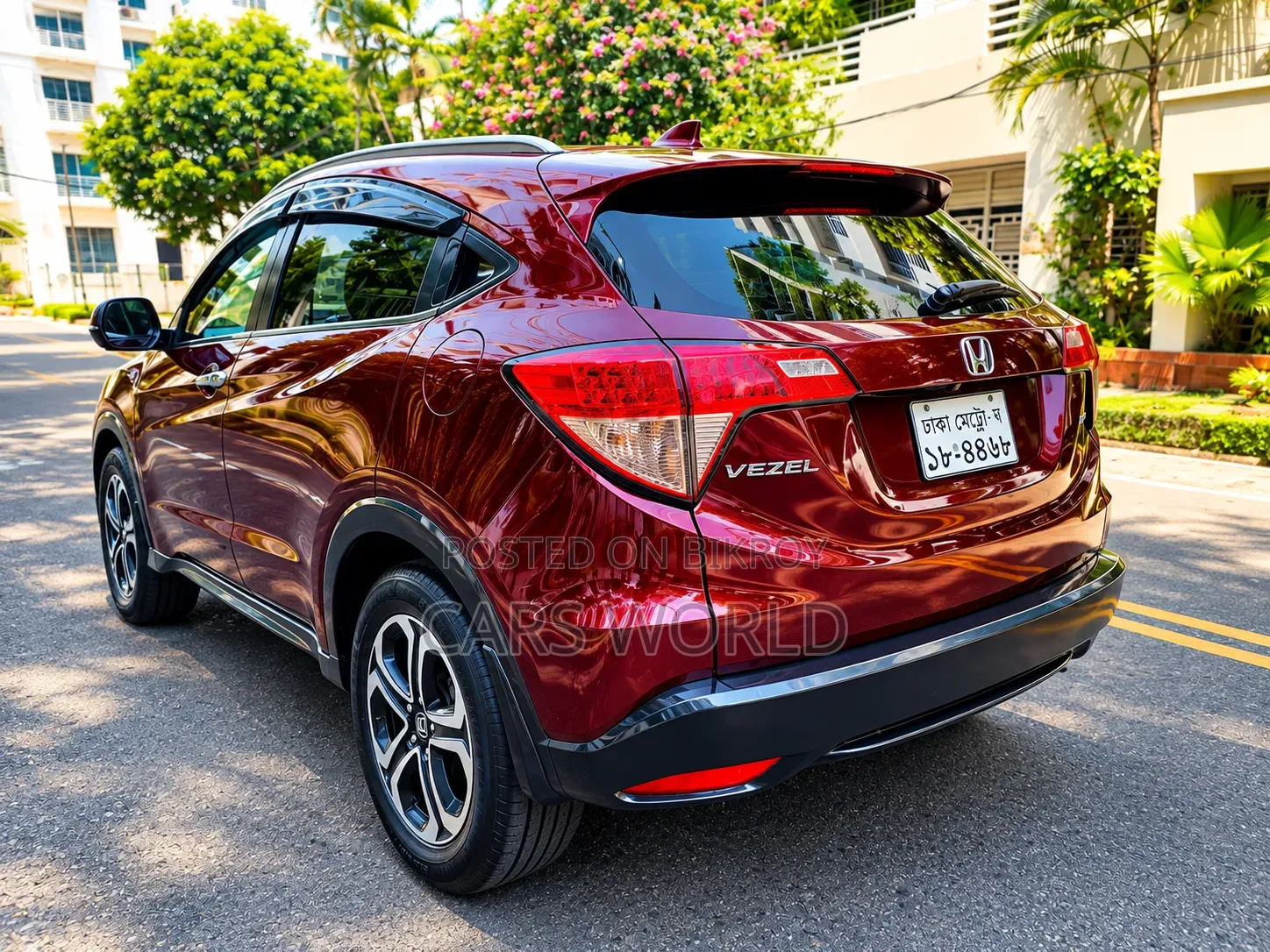 Honda Vezel 2014 Red