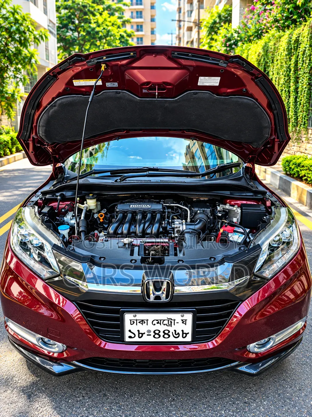Honda Vezel 2014 Red