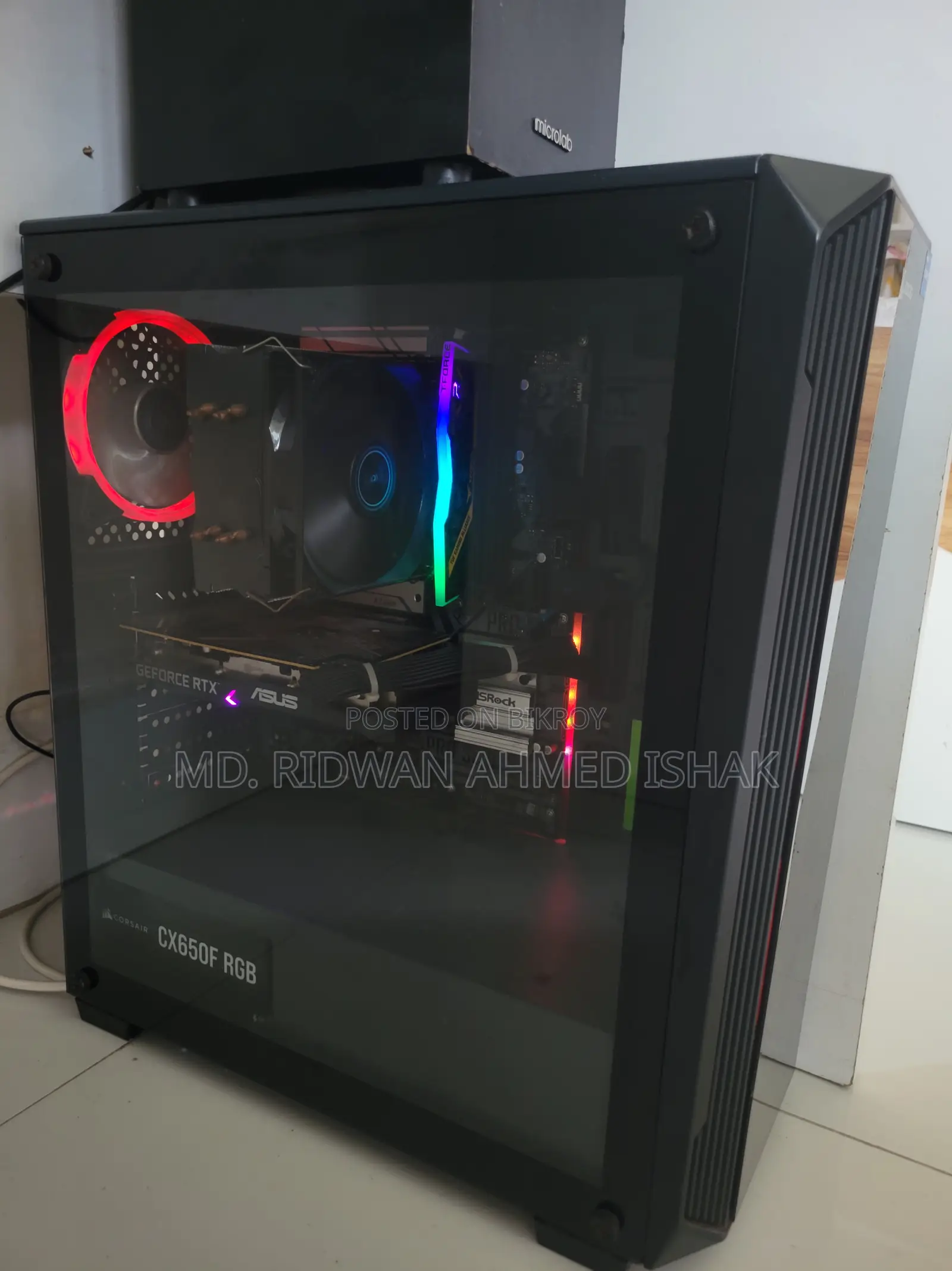 Desktop Computer ASUS 16GB Intel Core I7 SSD 500GB