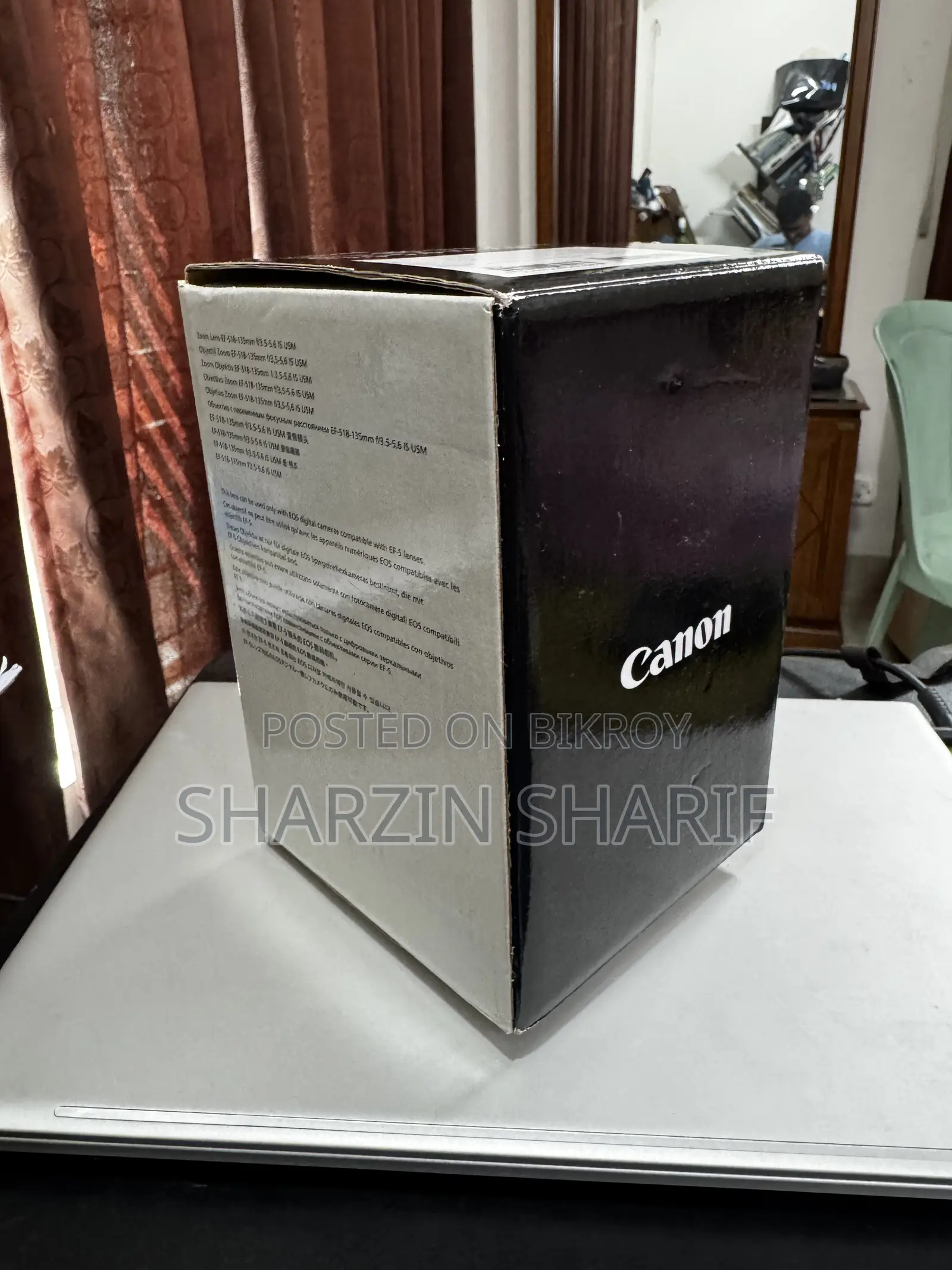 ক্যানন ইএফ-এস ১৮-১৩৫মিমি এফ/৩.৫-৫.৬ আইএস ইউএসএম লেন্স