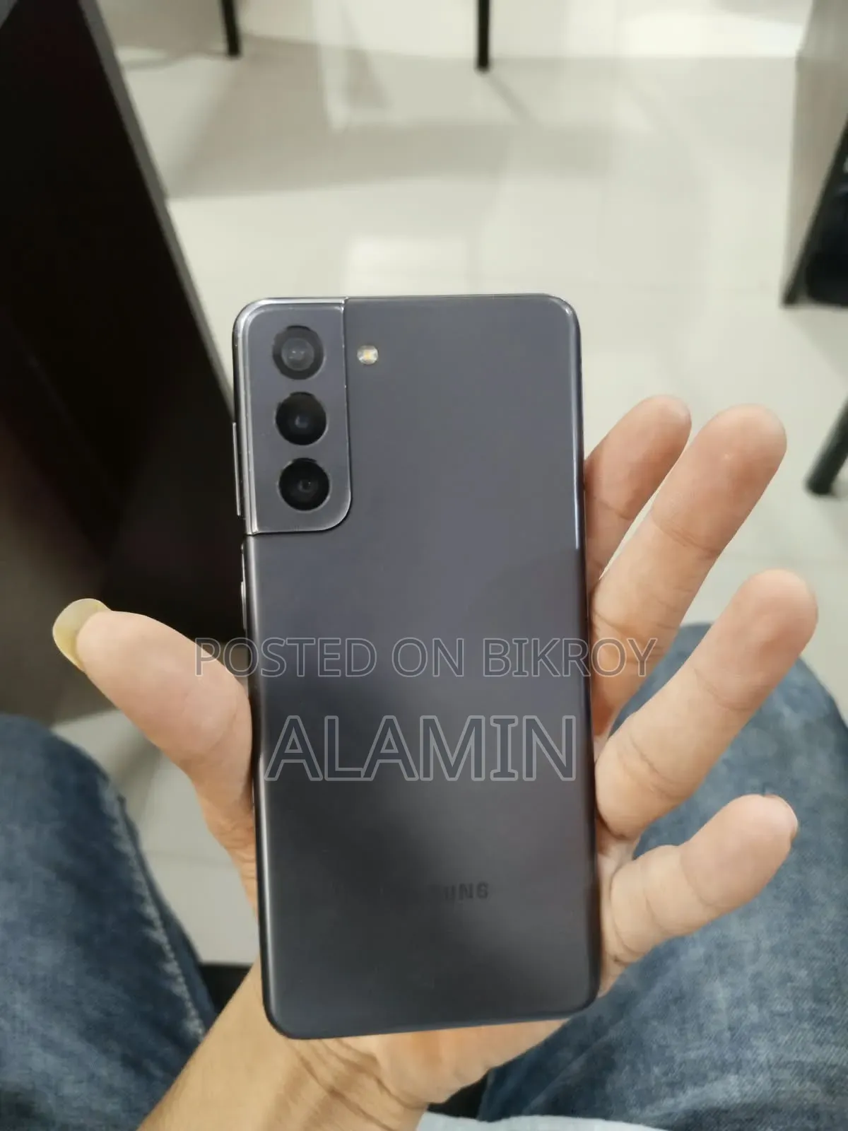 স্যামসাং গ্যালাক্সি এস২১ ৫জি ১২৮ জিবি ব্ল্যাক