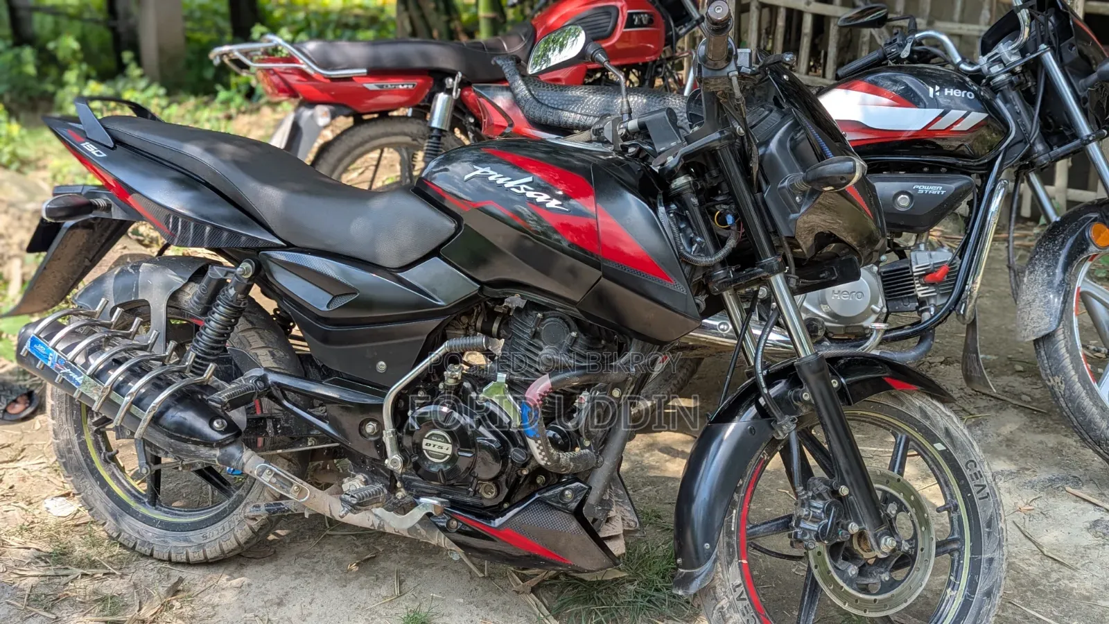 বাজাজ পালসার ১৫০ ২০২১ ব্ল্যাক