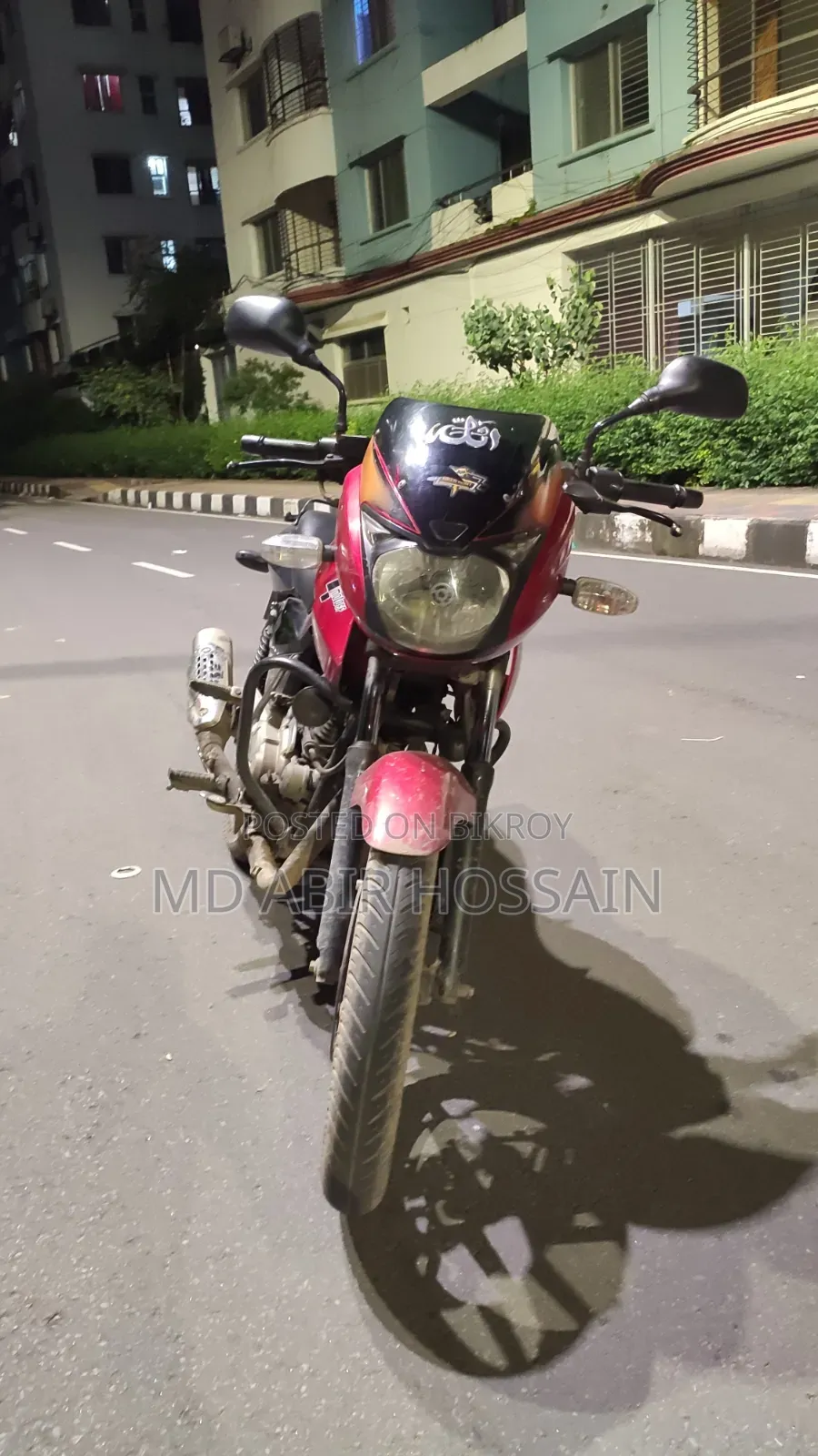 বাজাজ পালসার ১৫০ ২০১৪ লাল