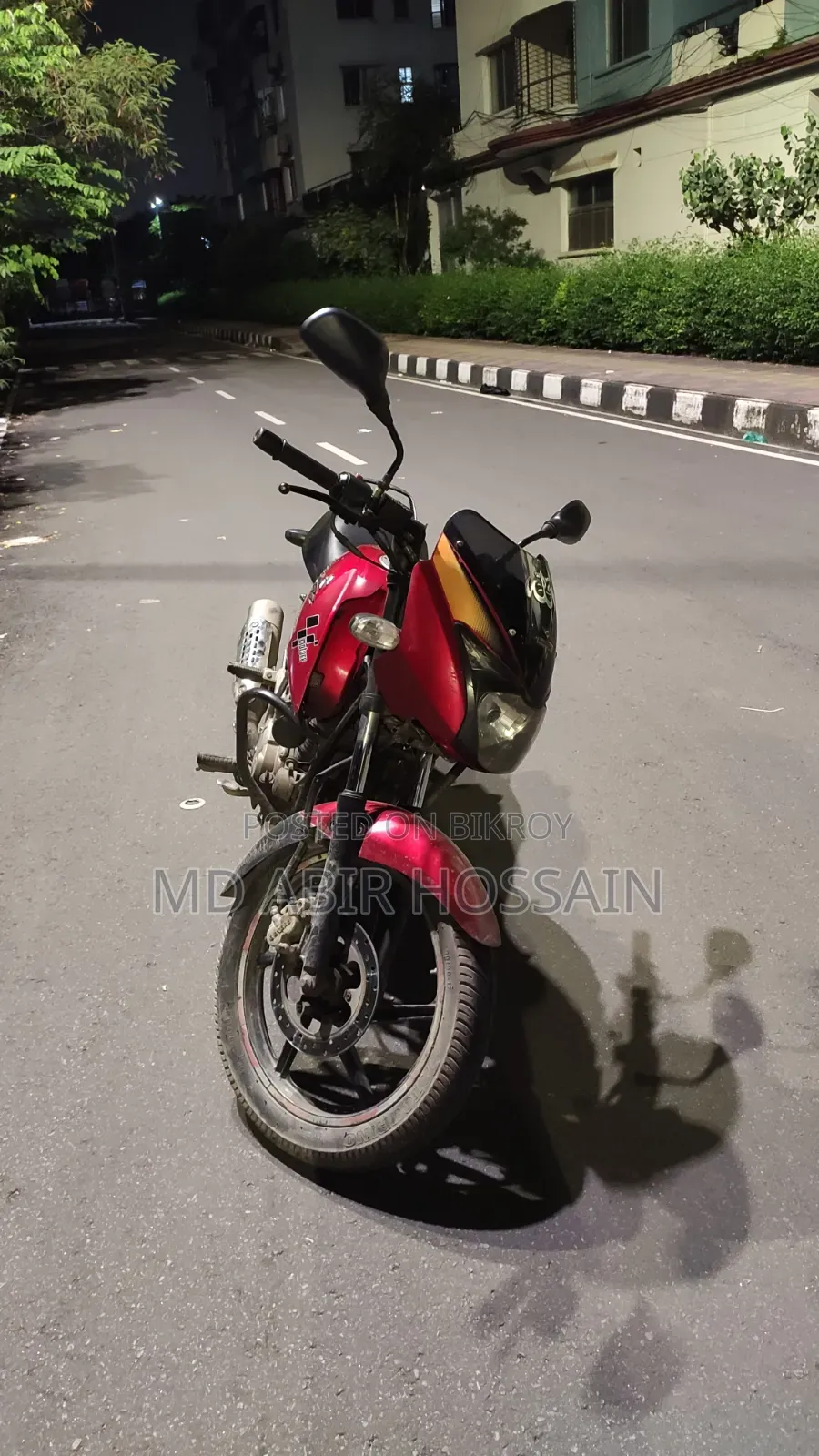 বাজাজ পালসার ১৫০ ২০১৪ লাল