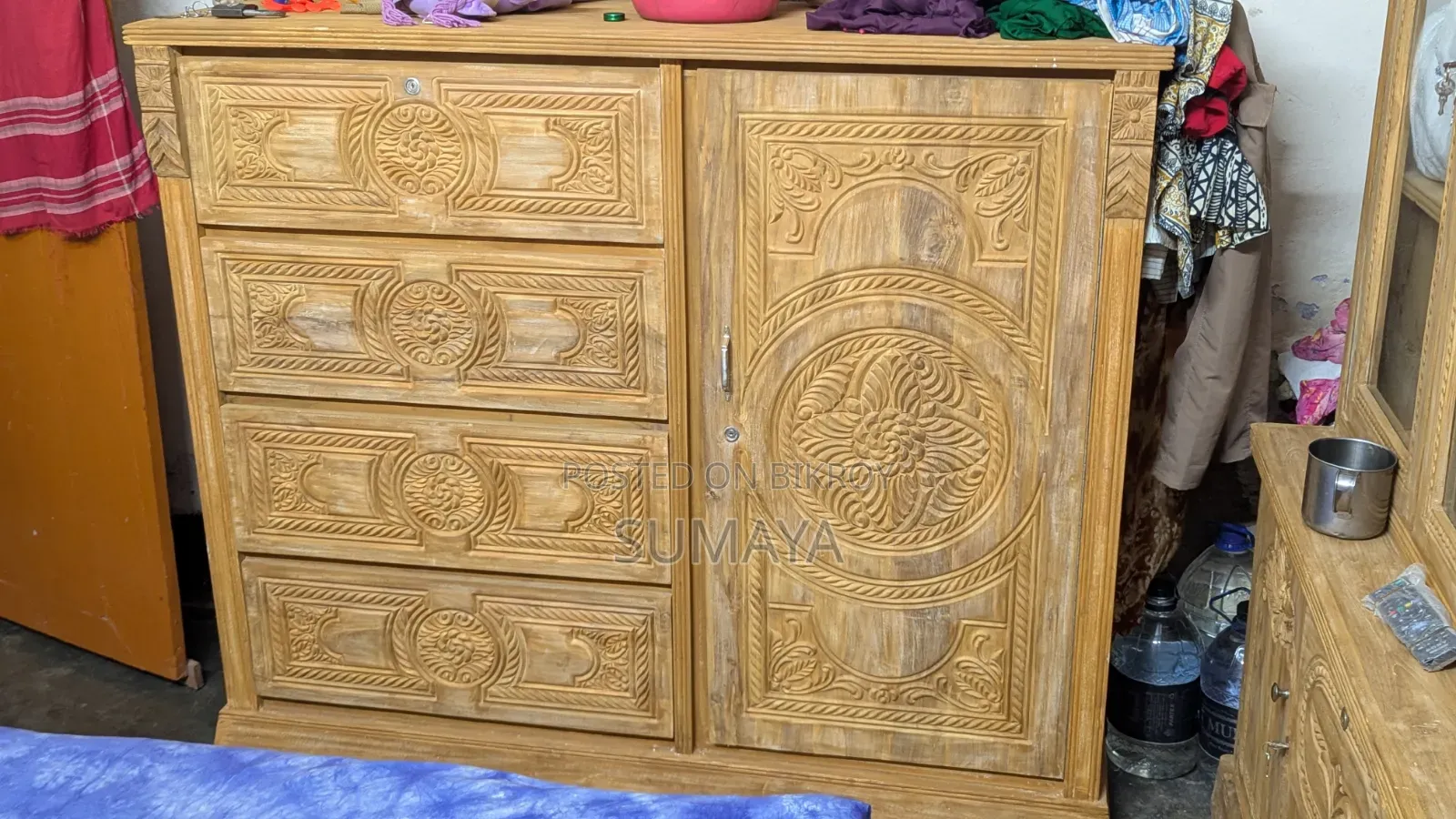 Chittagong Segun Wood Wardrobe Used For Sale