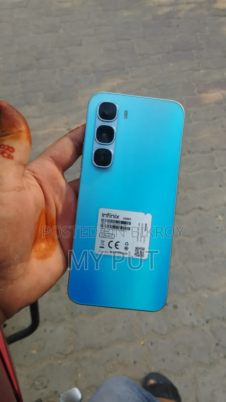 Infinix Hot 60 Pro 128 GB Blue