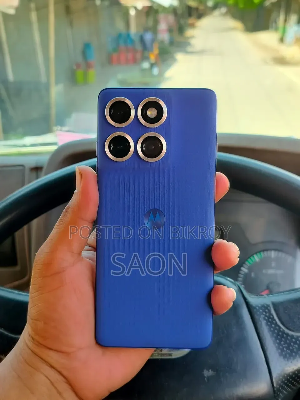 মোটরসাইকেল এজ ৬০ প্রো ২৫৬ জিবি ব্লু