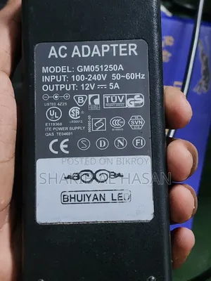 SMPS Power Supply 12v 5Amp 10am