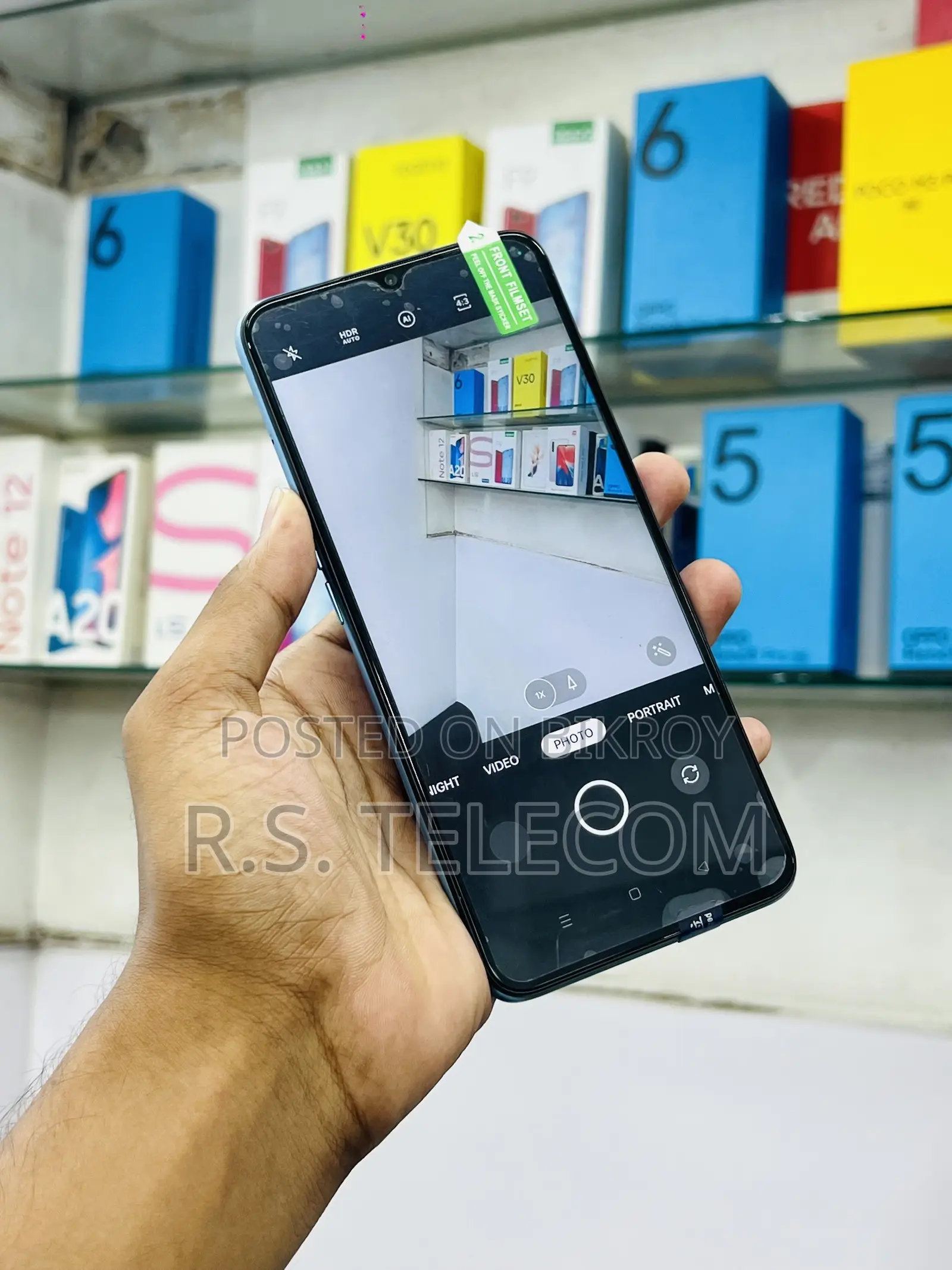 নতুন অপো এ৫৬ ৫জি ২৫৬ জিবি নীল
