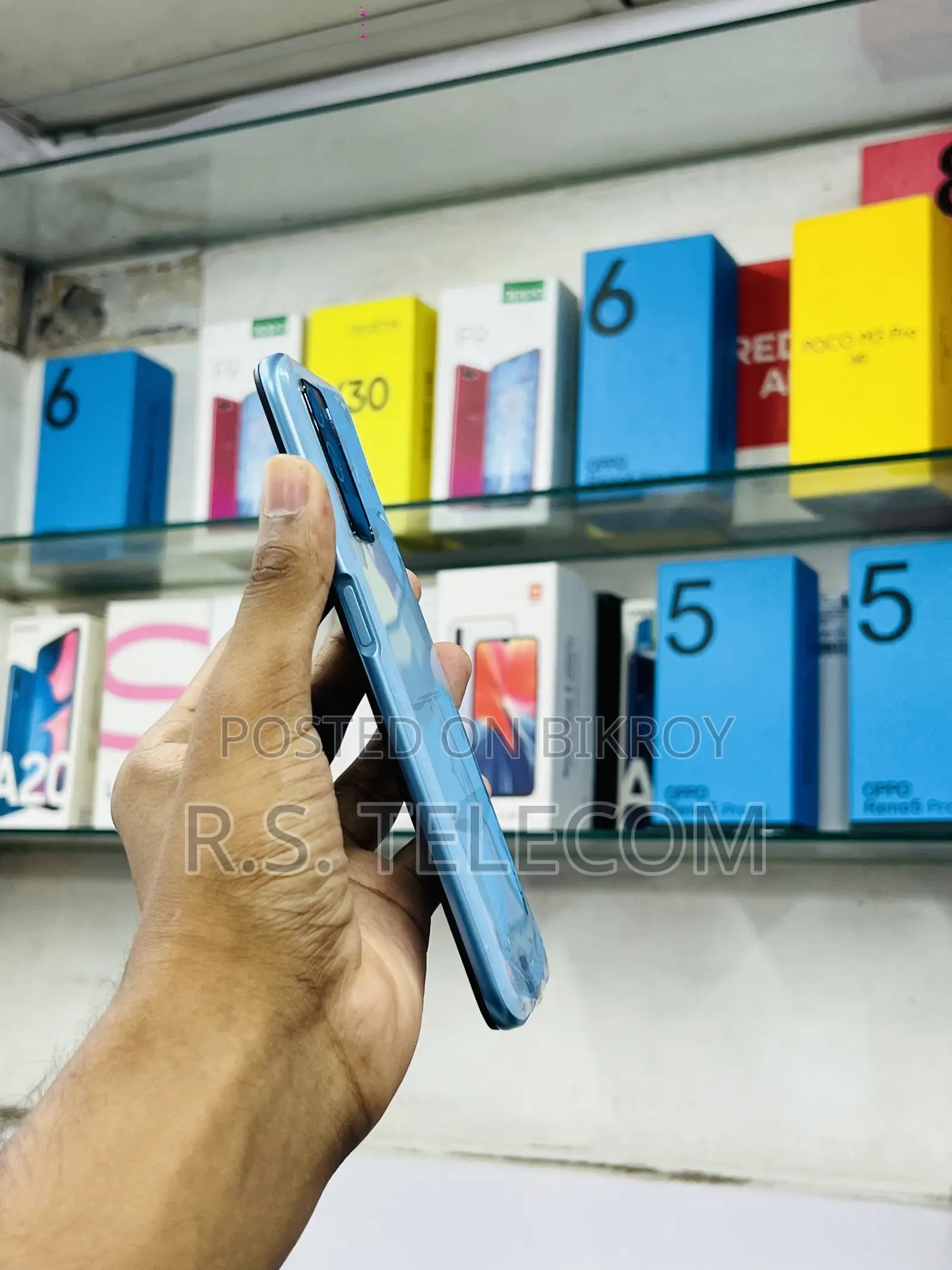 নতুন অপো এ৫৬ ৫জি ২৫৬ জিবি নীল