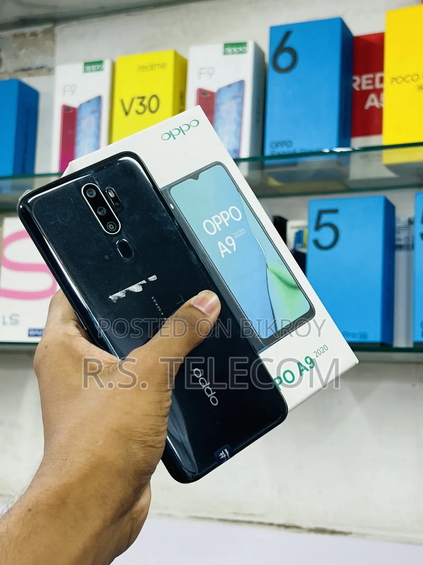 New Oppo A9 128 GB Black