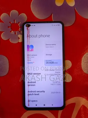 Xiaomi Redmi Note 9 64 GB Green