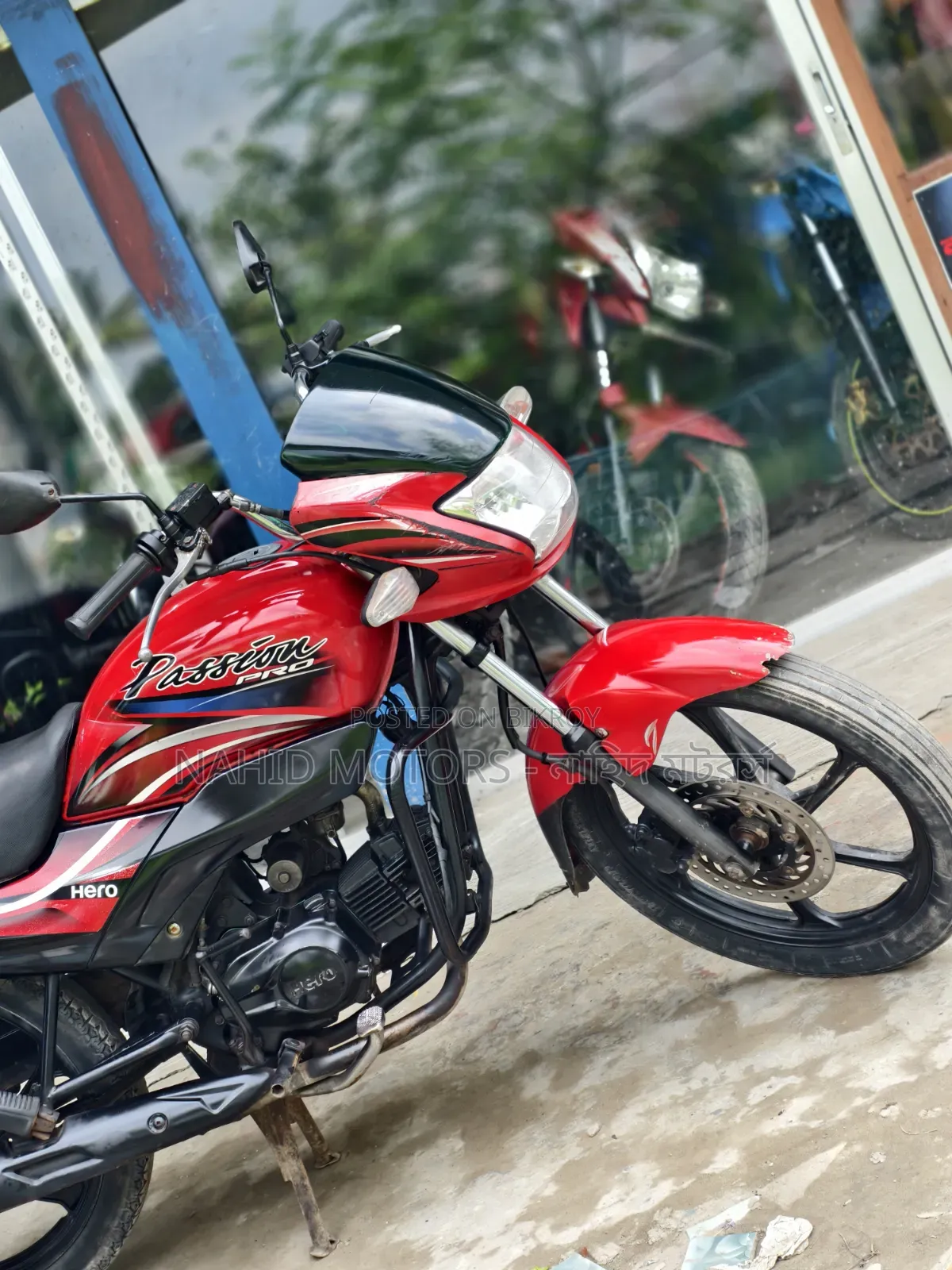 Hero Passion Pro 2017 Red