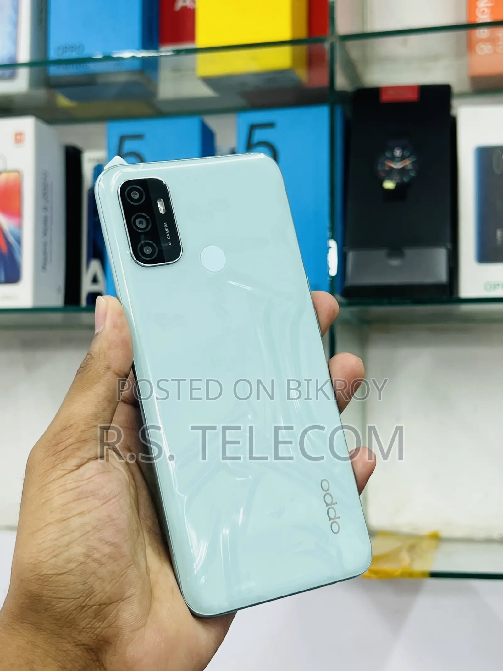 নিউ অপো এ৫৩ ১২৮ জিবি গ্রিন