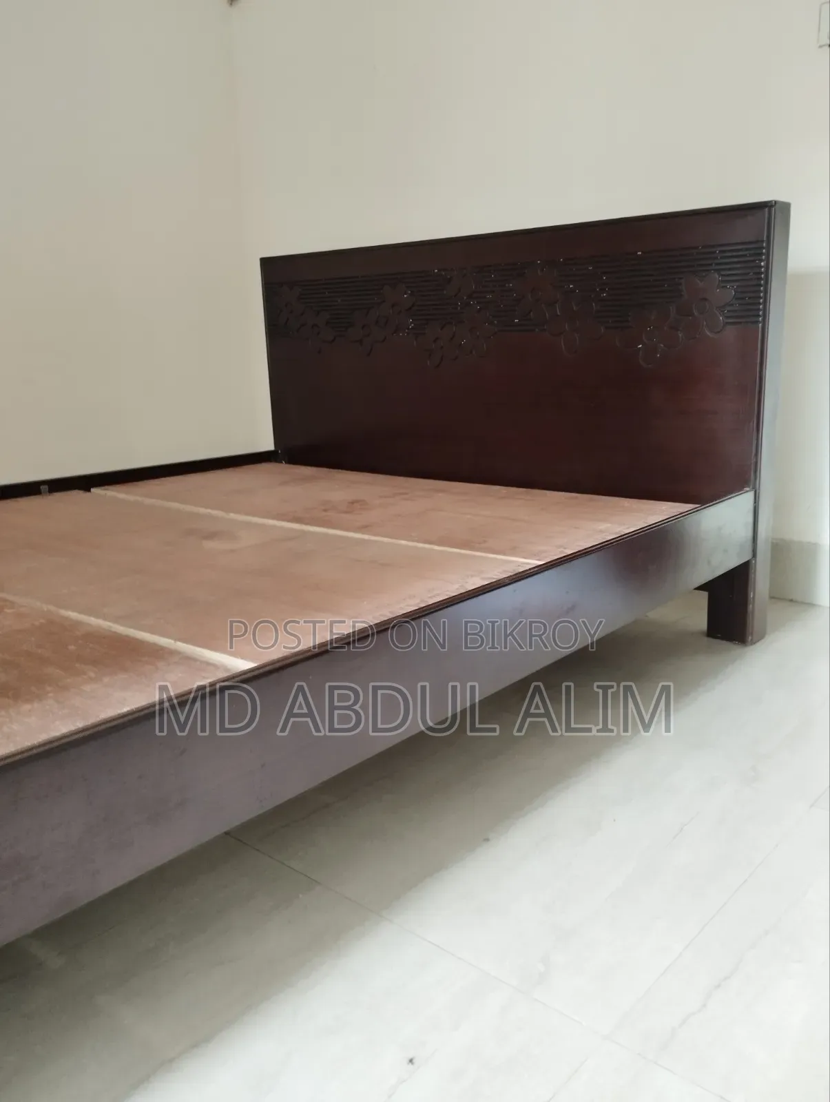 Malaysian Wood 5'*7' Bed