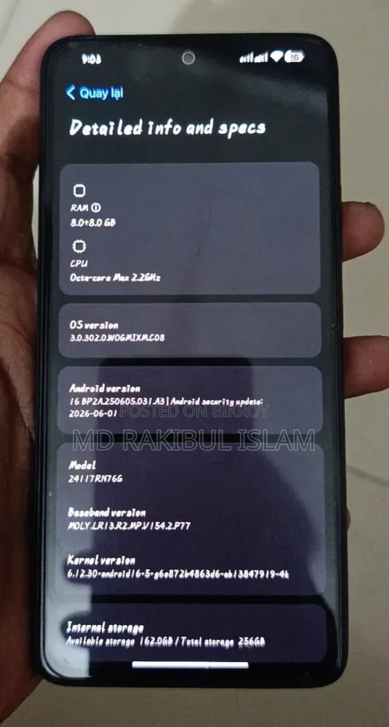 Xiaomi Redmi Note 14 4G 256 GB Black