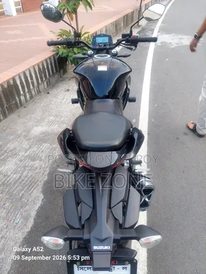 Suzuki Gixxer 2026 Black