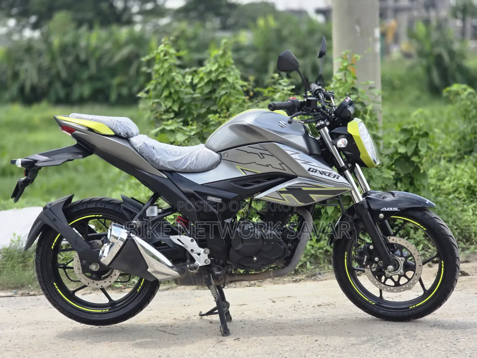 New Suzuki Gixxer 2025 Green