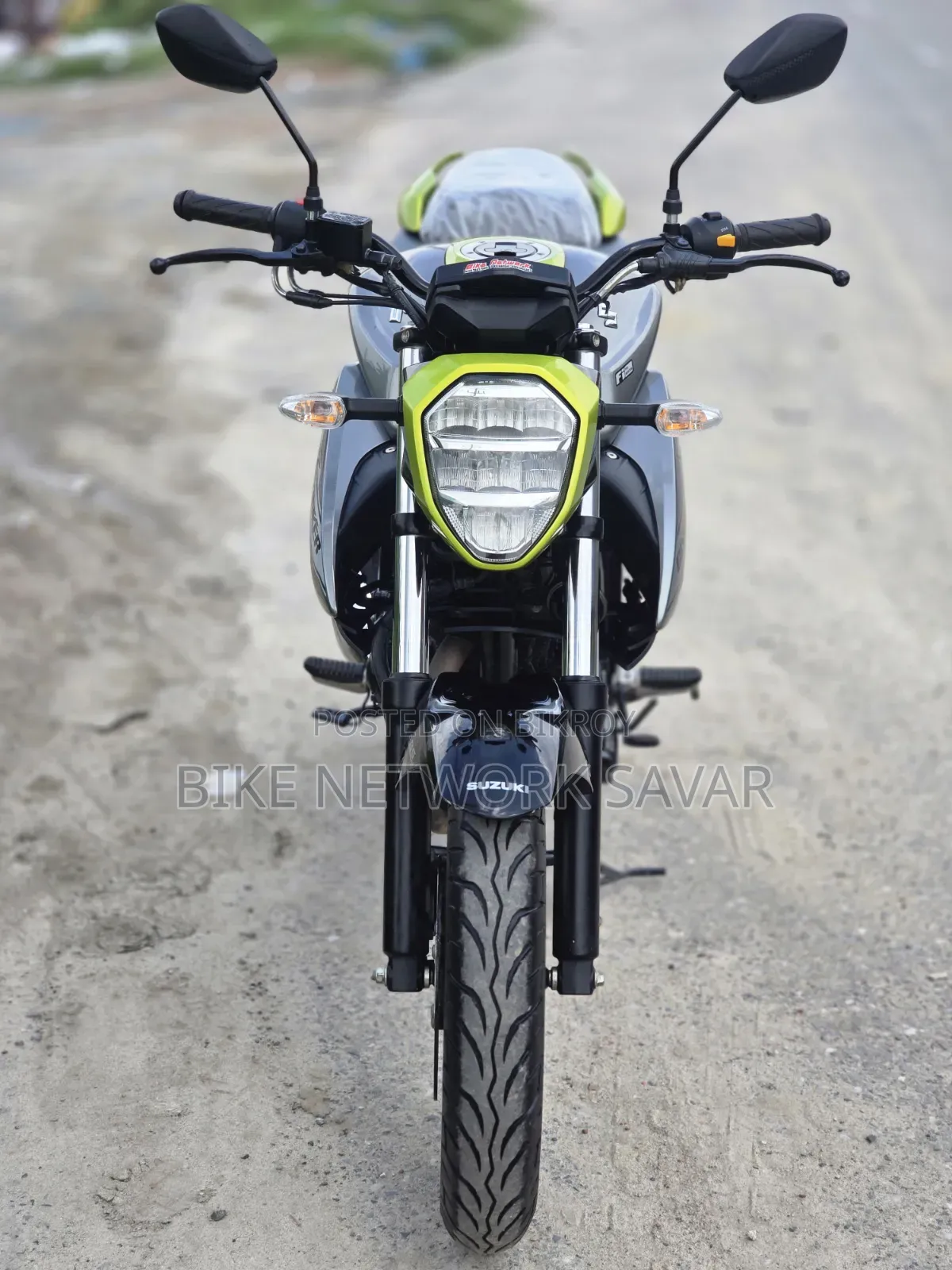 New Suzuki Gixxer 2025 Green