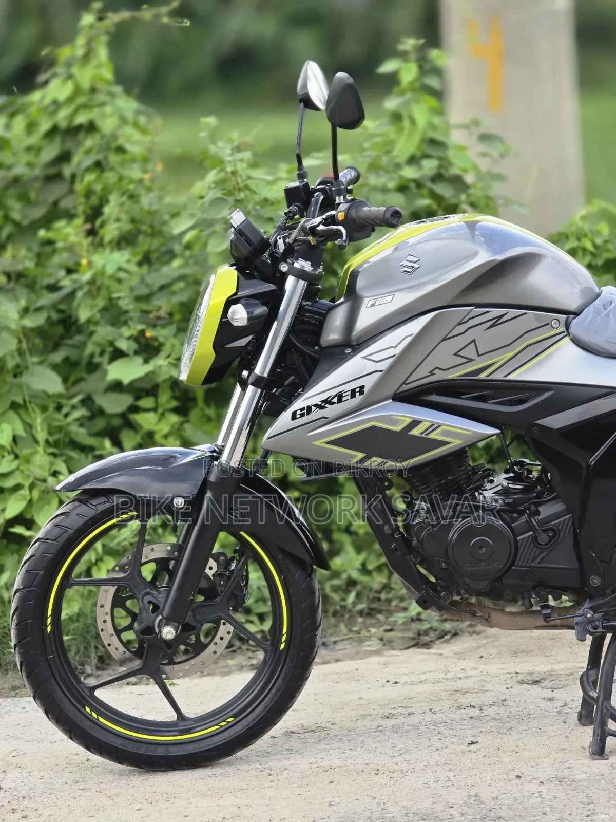 New Suzuki Gixxer 2025 Green