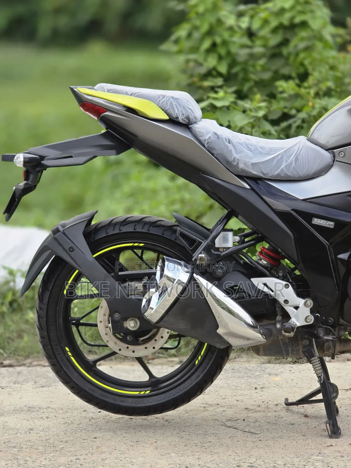 New Suzuki Gixxer 2025 Green