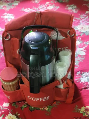 Coffee Selling Bag With Flask and Mixer