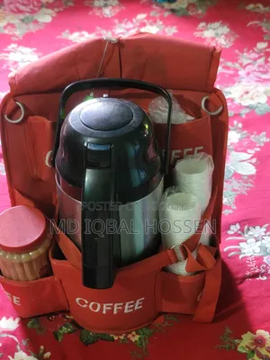 Coffee Selling Bag With Flask and Mixer