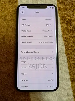 Apple iPhone 11 Pro 64 GB Gray